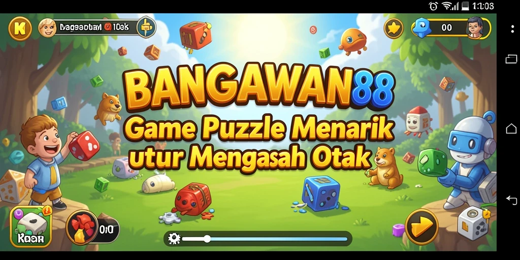 Tampilan gameplay BANGSAWAN88 dengan tantangan puzzle yang menakjubkan.