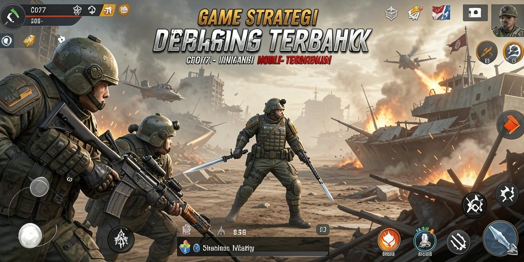 Tampilan seru gameplay COO77 dengan pertempuran yang mendebarkan.