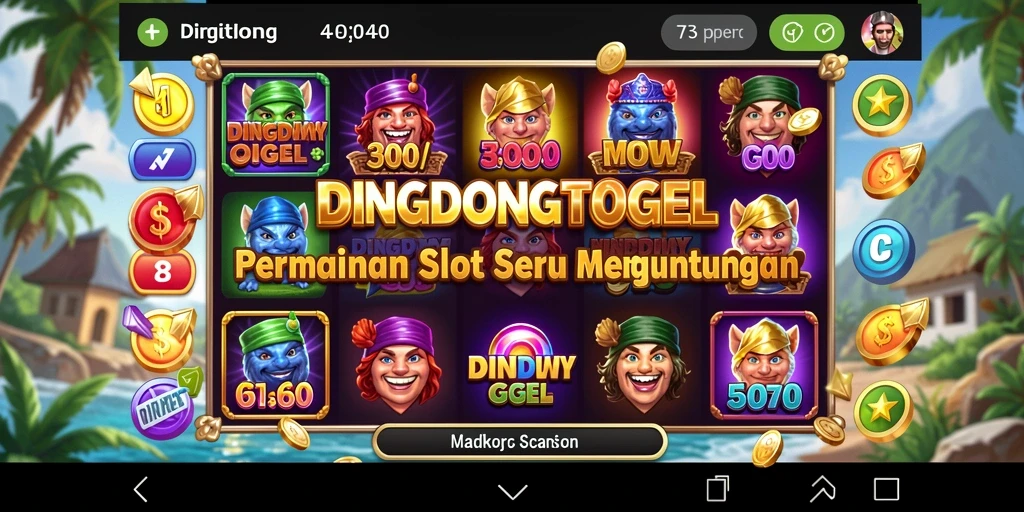 Tampilan menarik dari gameplay DINGDONGTOGEL yang memukau.