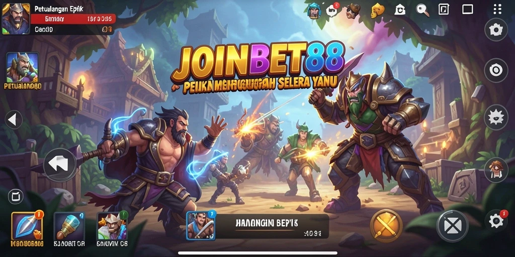 Tangkapan layar menunjukkan momen seru dalam gameplay JOINBET88.