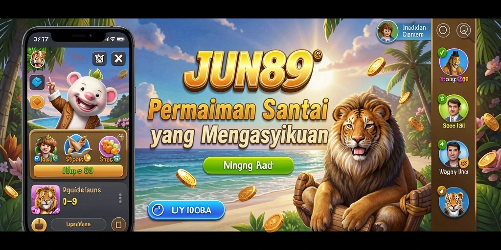 Screenshot gameplay JUN88 yang menunjukkan serunya permainan santai.