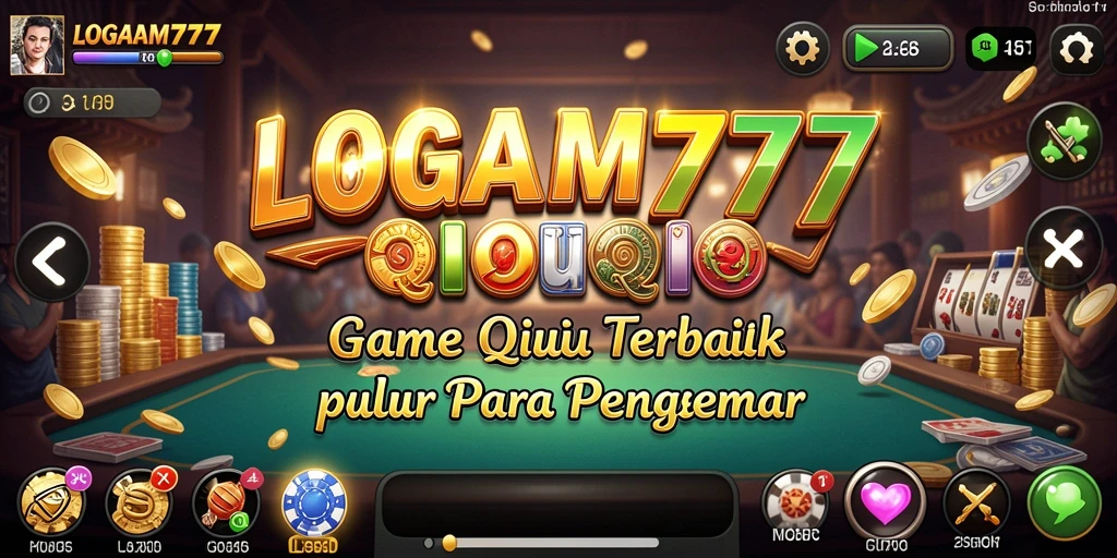 Tampilan gameplay QiuQiu yang seru dan mendebarkan di LOGAM777.