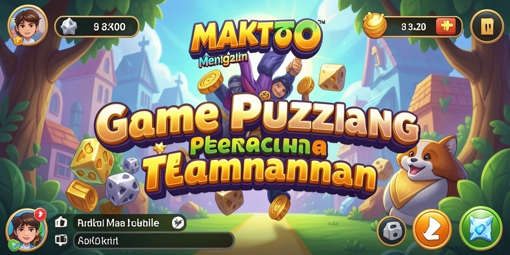 Tampilan gameplay MAKTOTO yang menantang dan interaktif.
