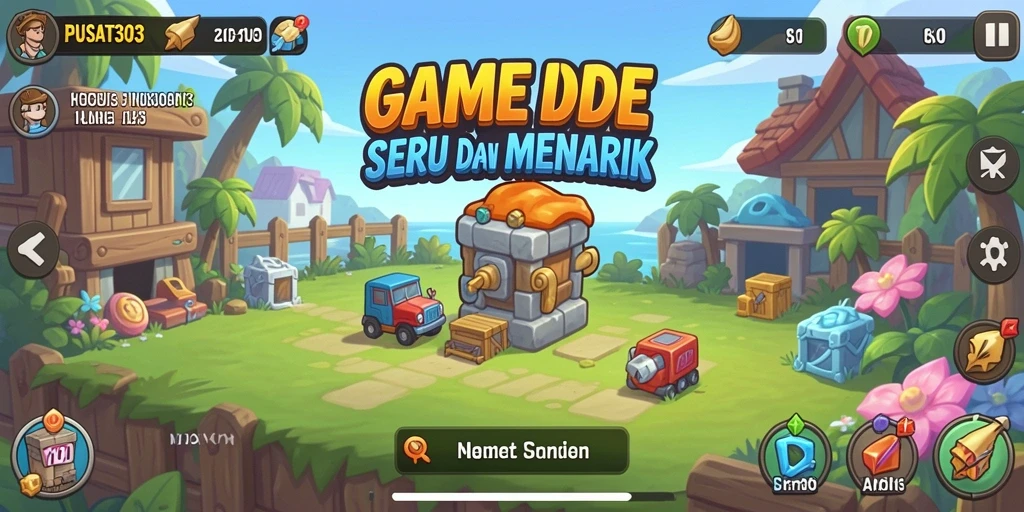 Gameplay yang asyik dan menarik dari PUSAT303.