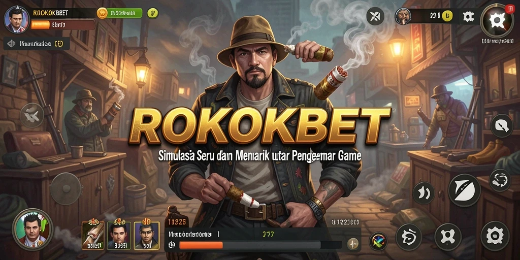 Tampilan gameplay ROKOKBET yang menyenangkan dan menarik.